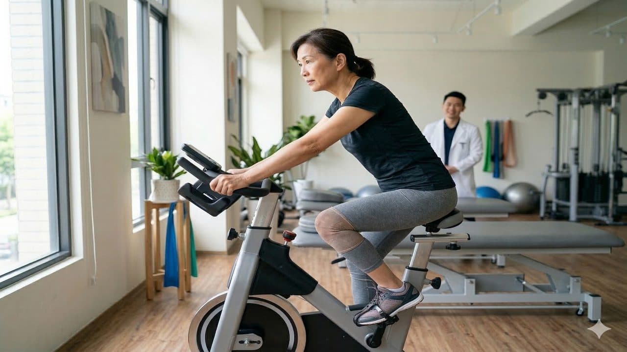退化性膝關節炎的保守治療指南：運動、減重與注射療法