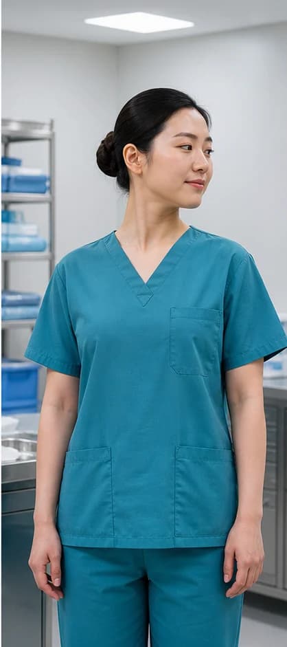 站姿將頭轉向舒服的角度